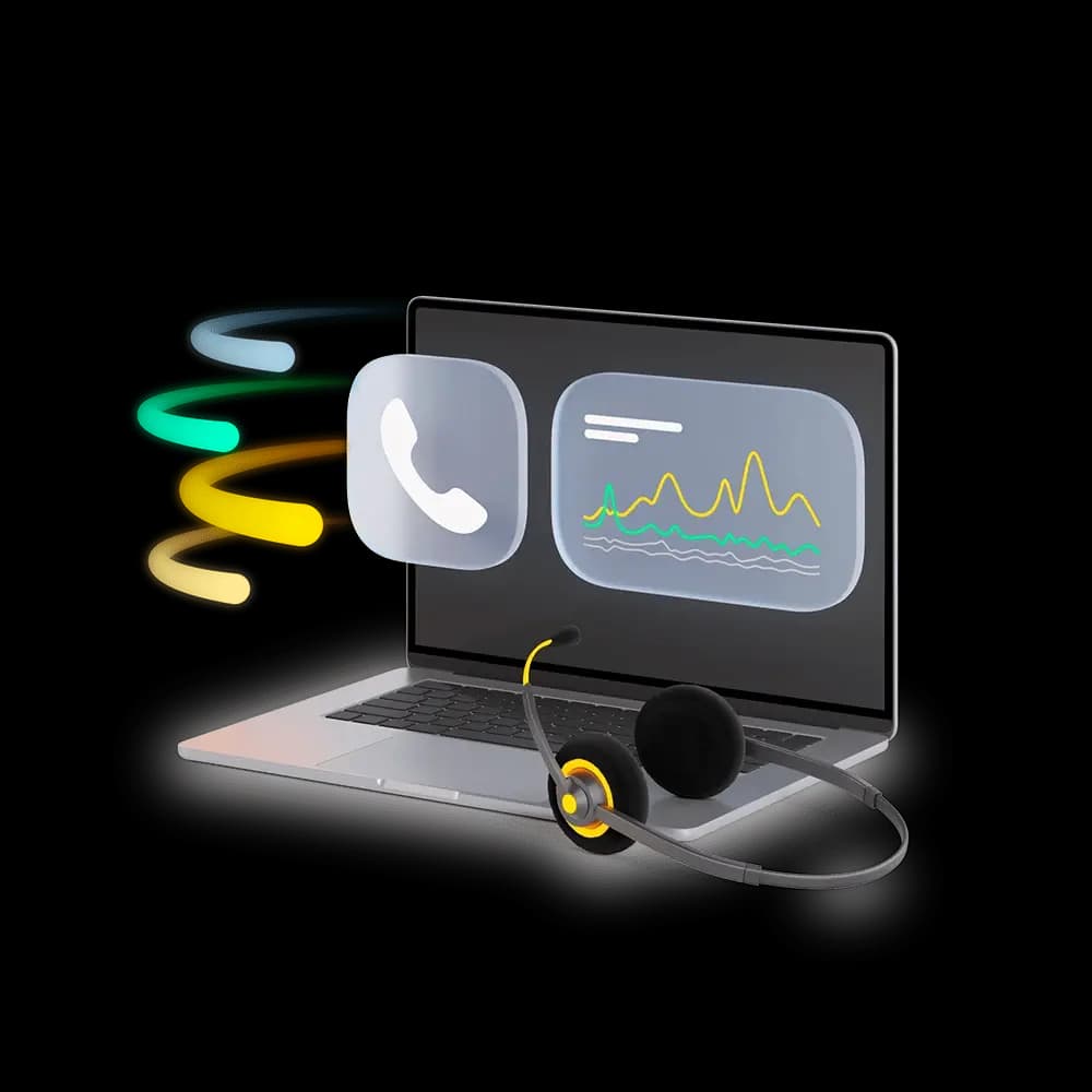 Сохранение истории звонков и деталей разговора с клиентами благодаря автоматической фиксации в CRM.